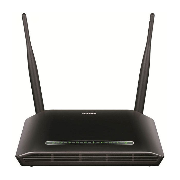مودم روتر ADSL2 Plus بی‌سیم N300 دی-لینک DSL-2750U استوک