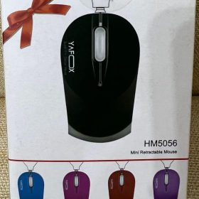 موس لپتابی کوچک مدل YAFOX HM5056 دارای سیم جمع کن
