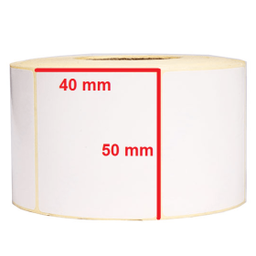 لیبل حرارتی تاپ لیبل 50×40