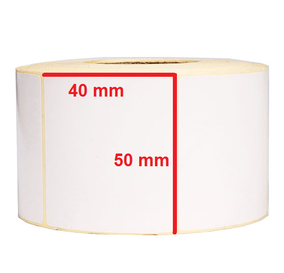لیبل حرارتی تاپ لیبل 50×40