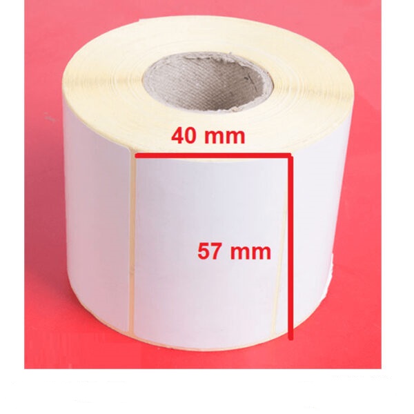 لیبل حرارتی تاپ لیبل 57×40