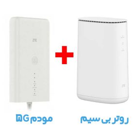 مودم ZTE MC7010 فضای باز همراه روتر ZTE MF269 استوک
