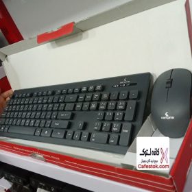 موس و کیبورد رومیزی بی سیم Genuine مدل GN-KM232W نو